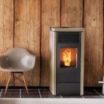 Rosa Wood Pellet Fire - Italian Styling